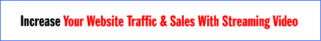 Increase Your Web Site Sales With Streaming Video